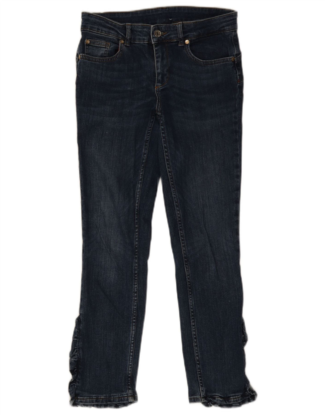 Liu Jo Womens Slim Jeans W28 L26 Navy Blue Cotton