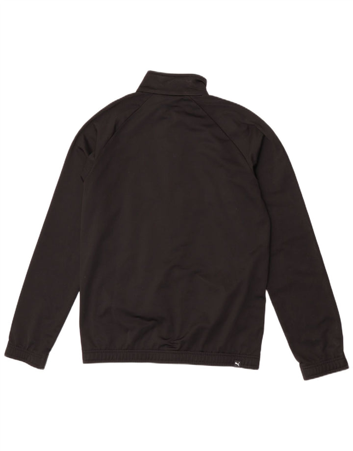 Puma Boys Graphic Full Tracksuit 15-16 Years  Black Colourblock