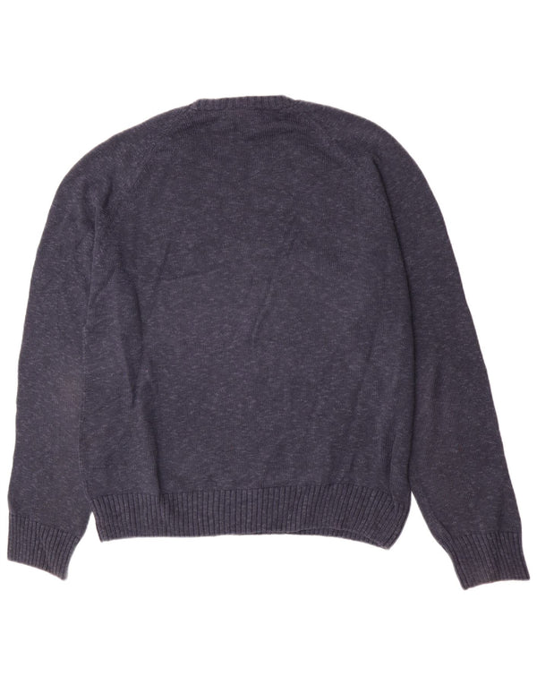 Ανδρικό πουλόβερ Timberland Crew Neck Jumper XL Navy Blue Flecked Cotton