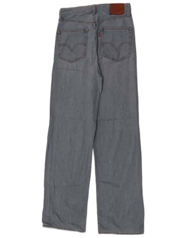 Levi's Womens High Rise Loose Jeans W24 L31 Blue Cotton