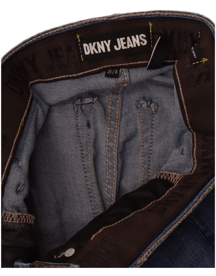 Dkny Womens Skinny Jeans US 8 Medium W29 L29 Blue