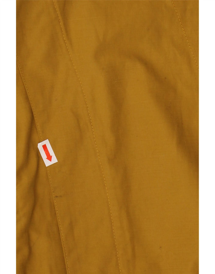 VINTAGE Mens Loose Fit Bomber Jacket UK 38 Medium Yellow