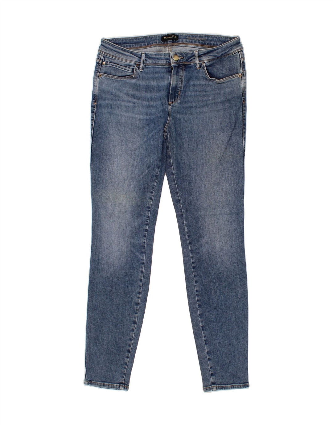MASSIMO DUTTI Womens Skinny Jeans EU 40 Medium W30 L29 Blue Vintage Massimo Dutti and Second-Hand Massimo Dutti from Messina Hembry 
