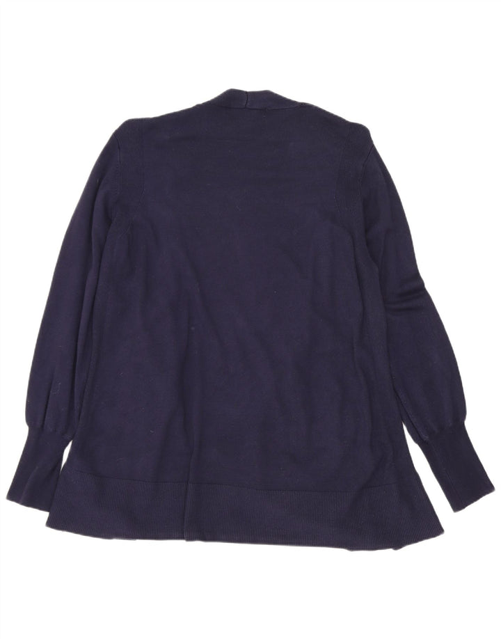 Marks & Spencer Damen Longline-Cardigan-Pullover Mittelblau