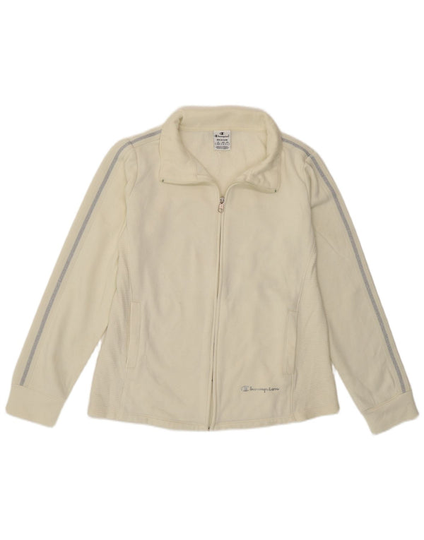 Champion Womens træningsdragt Topjakke UK 14 Medium Off White
