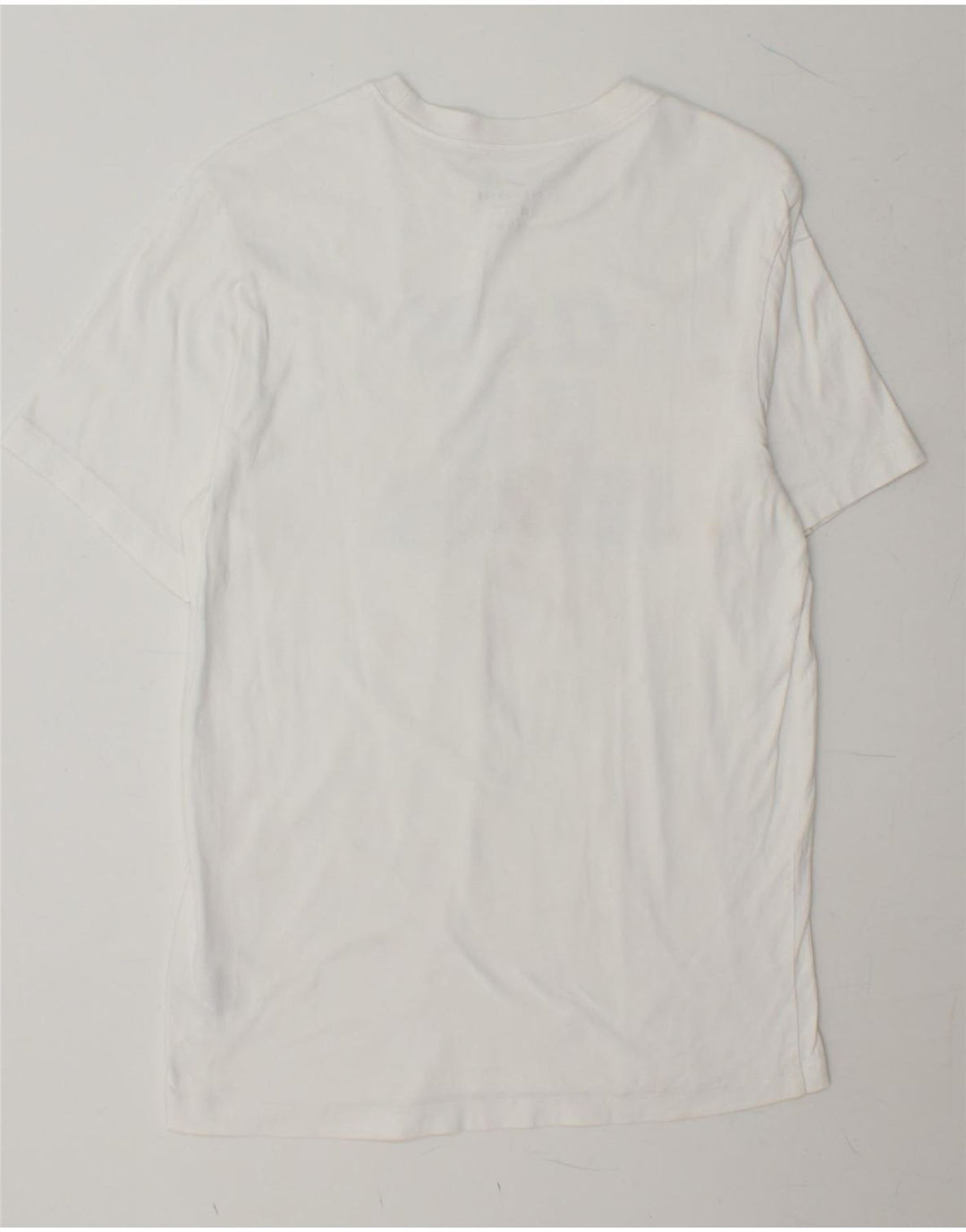 NIKE Womens Graphic T-Shirt Top UK 14 Medium White Cotton Vintage Nike and Second-Hand Nike from Messina Hembry 