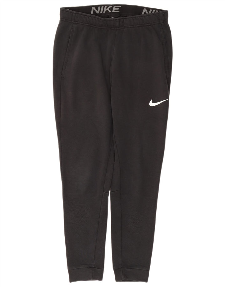 Nike Mens Dri Fit Standard Fit Tracksuit Trousers Joggers Medium Grey