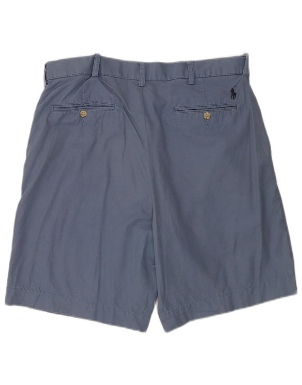 Pantaloncini chino da uomo Polo Ralph Lauren W34 Large in cotone blu navy