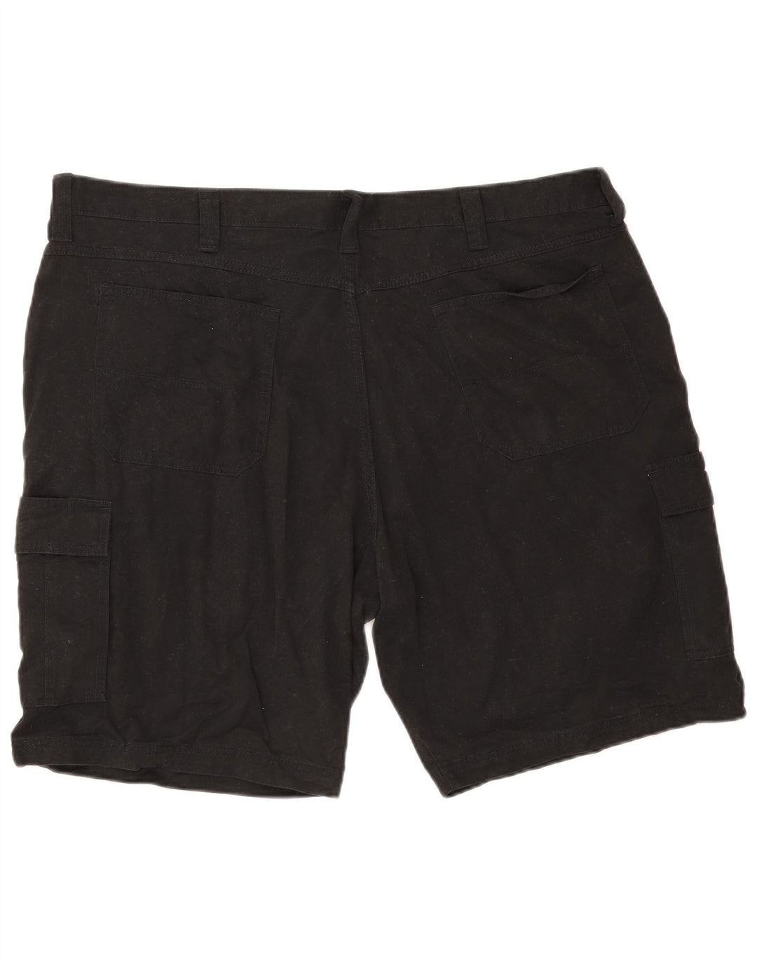 Wrangler Mens Cargo Shorts W44 2XL Black Cotton