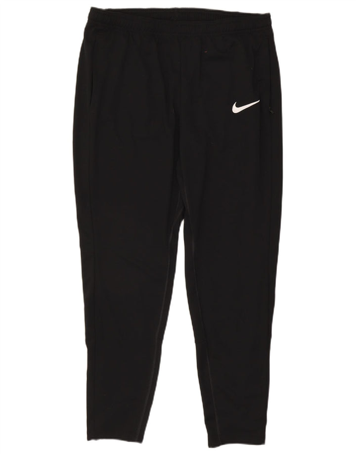 Nike Mens Dri Fit Tracksuit Trousers Large Black