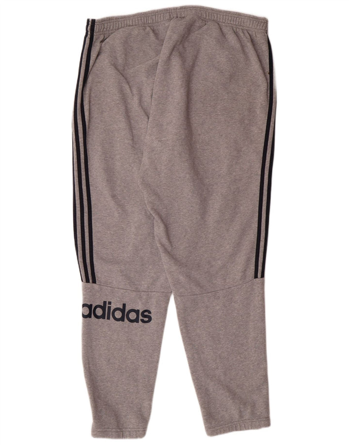 Calça de treino masculina ADIDAS Graphic 2XL algodão cinza