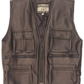 Vintage Herre Utility Gilet UK 40 Large Black