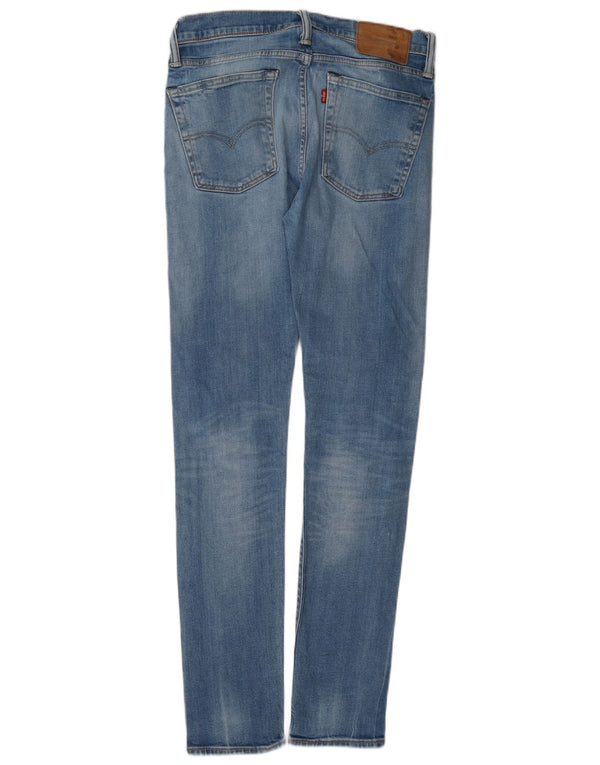 Levi's Damen 510 Skinny Jeans W30 L34 Blaue Baumwolle