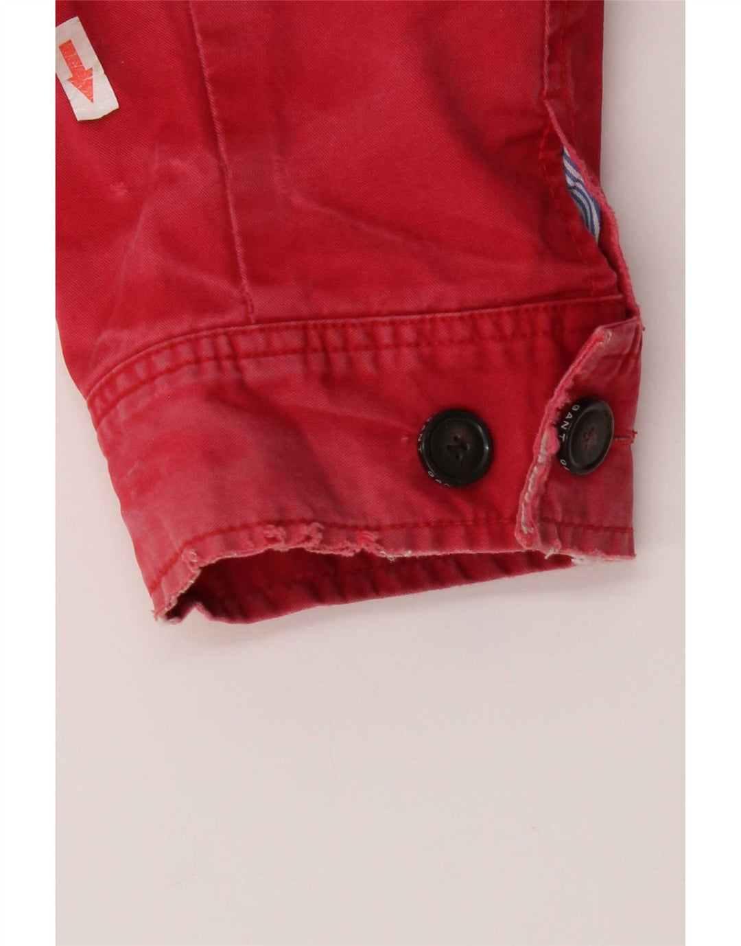 Gant Bomber Jacket UK 44 2XL Rød Bomuld