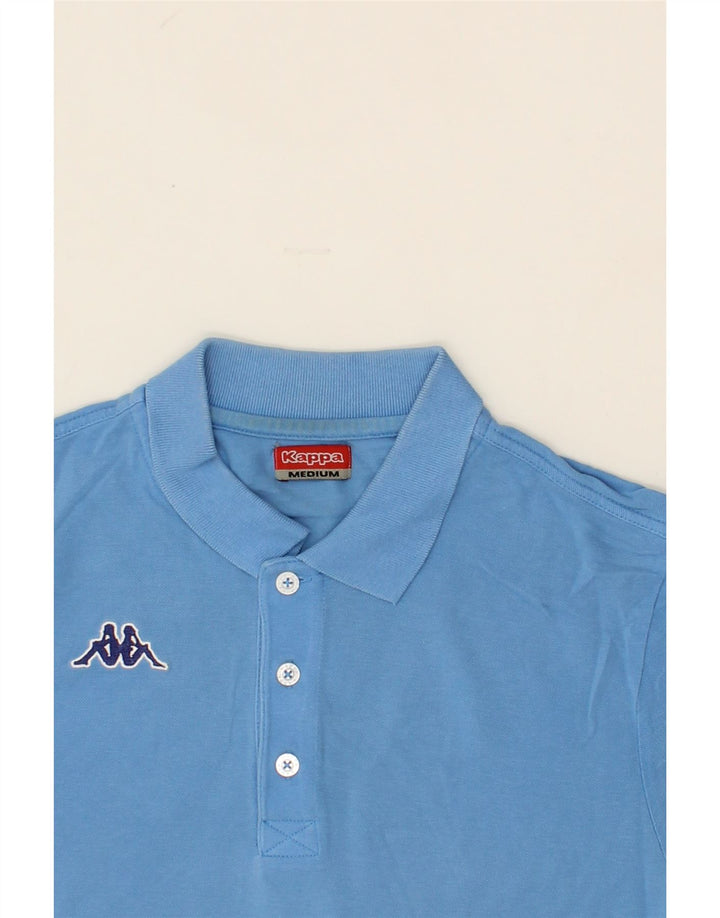 KAPPA Mens Polo Shirt Medium Blue Vintage Kappa and Second-Hand Kappa from Messina Hembry 