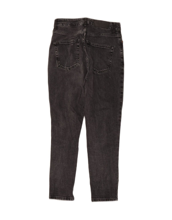 Женские джинсы скинни Topshop Mom W26 L25, серый хлопок