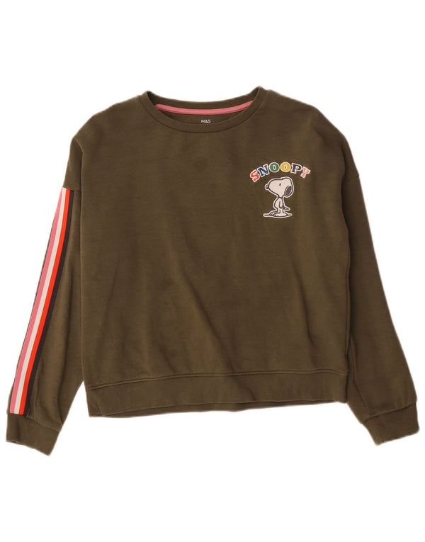Bluza dziewczęca Marks & Spencer Peanuts 13-14 lat, khaki
