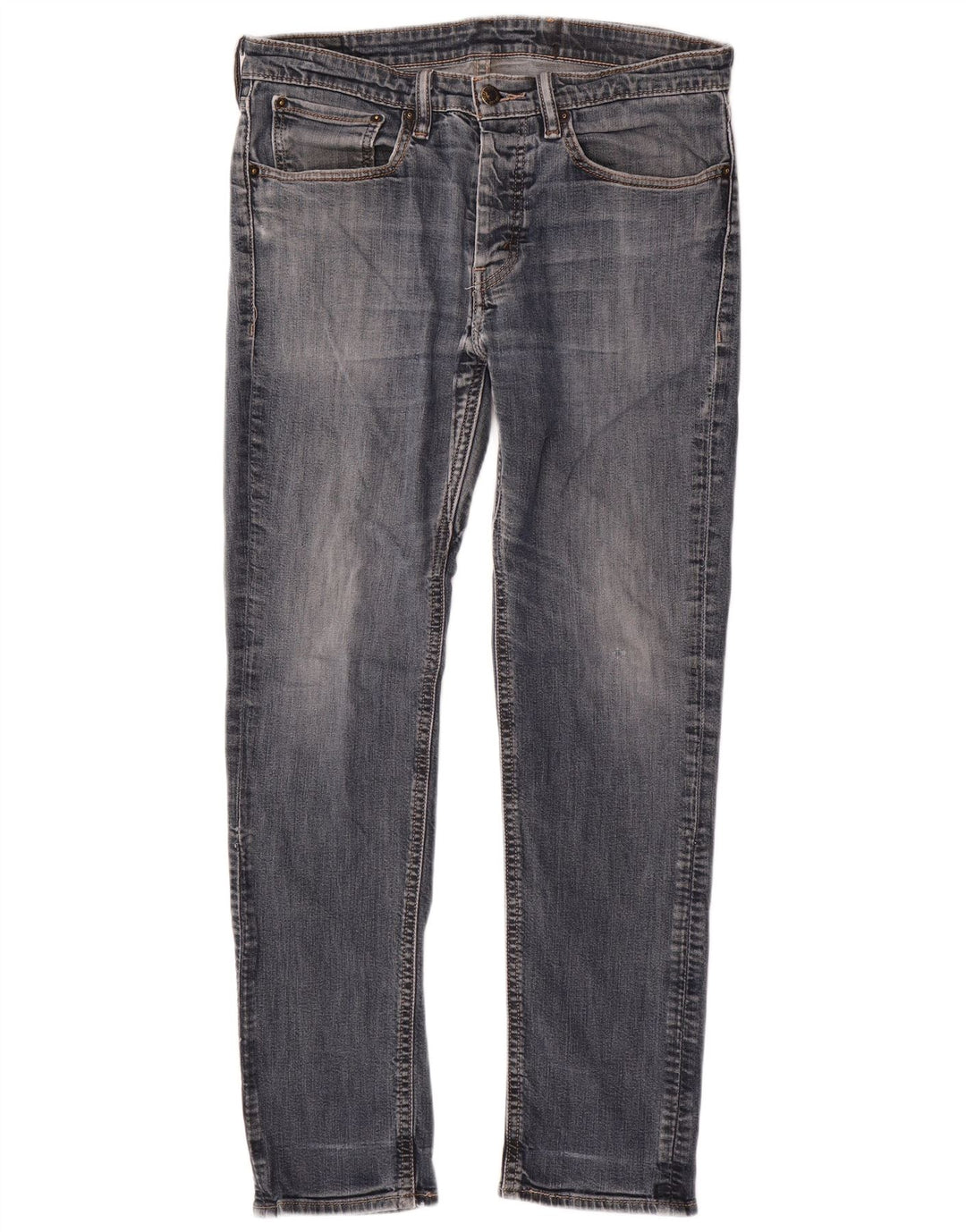 Levi's Mens 511 Slim Jeans W34 L30 Blue Cotton