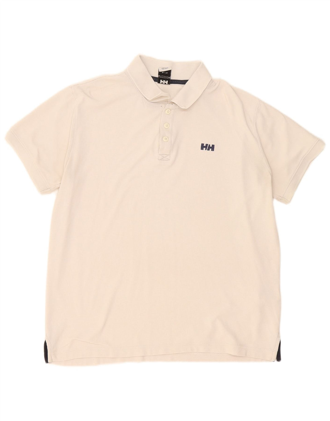 Polo Helly Hansen Hombre XL Poliéster Blanco Roto