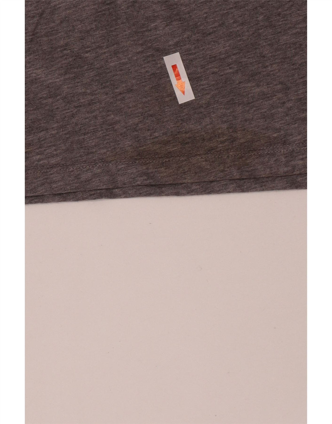 Nike Herre Dri Fit grafisk T-shirt top mellemgrå bomuld