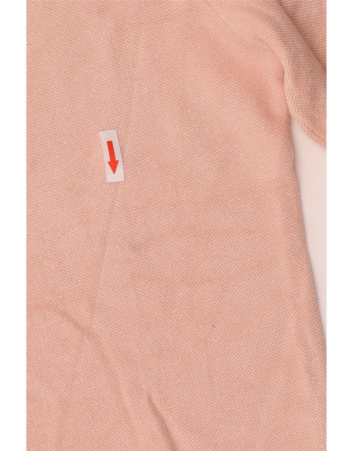 Zara Womens Crop Cardigan Top UK 12 Medium Pink
