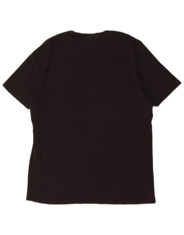 Ανδρικό T-Shirt Hugo Boss Top XL Μαύρο βαμβακερό