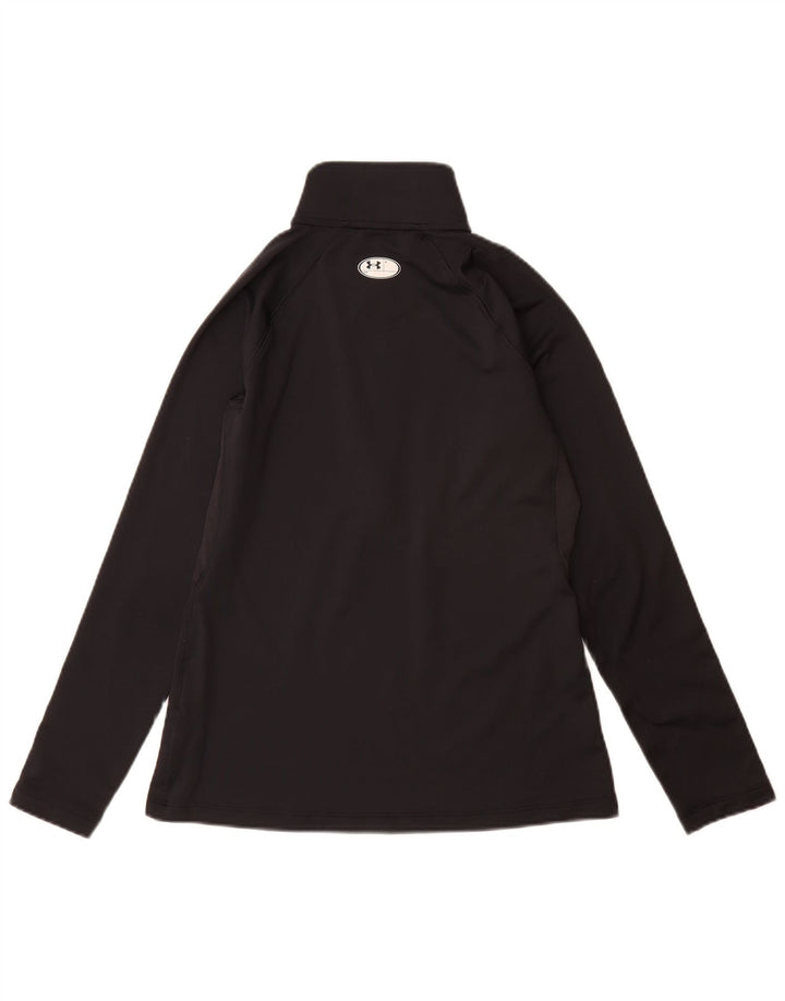 Under Armour Dame Cold Gear Pullover Træningsdragt Top UK 10 Small Black