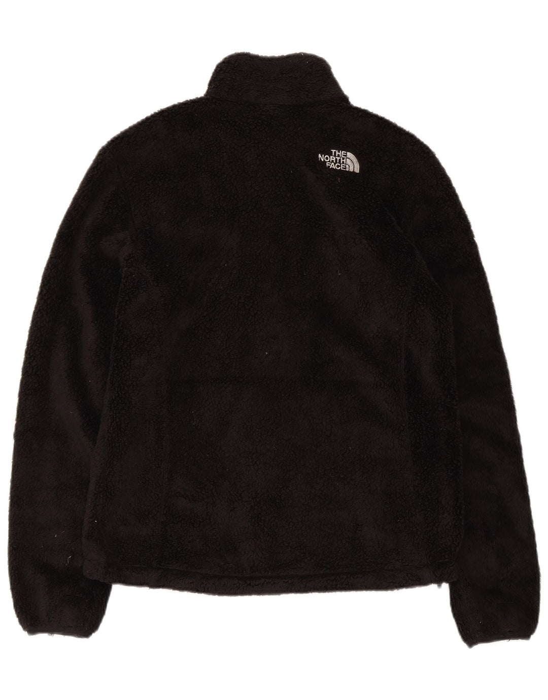 The North Face Womens Fleece Jacket UK 10 Small Black Polyester