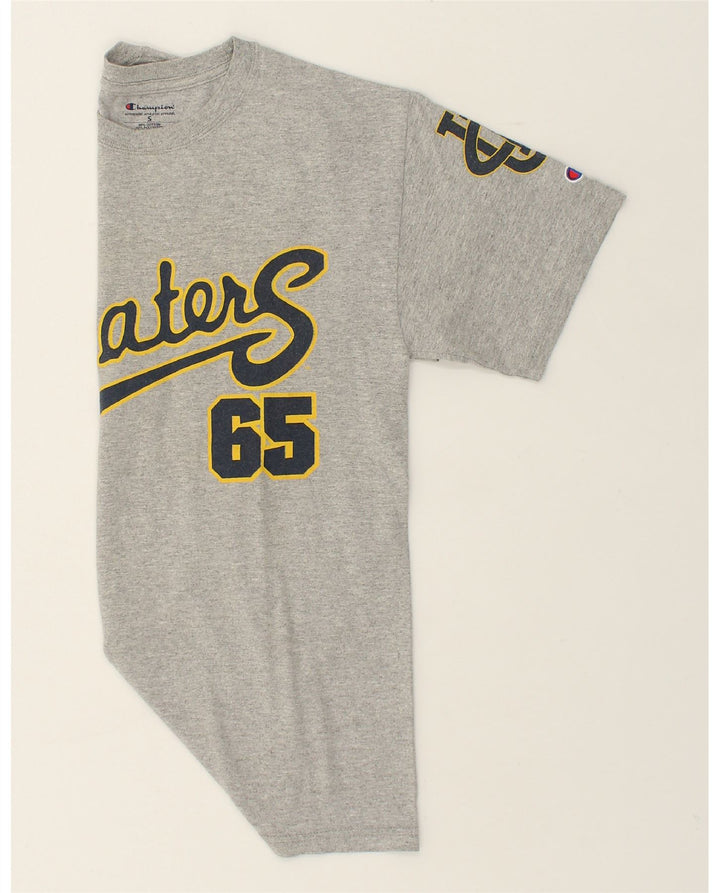 CHAMPION Mens Graphic T-Shirt Top Small Grey Cotton Vintage Champion and Second-Hand Champion from Messina Hembry 