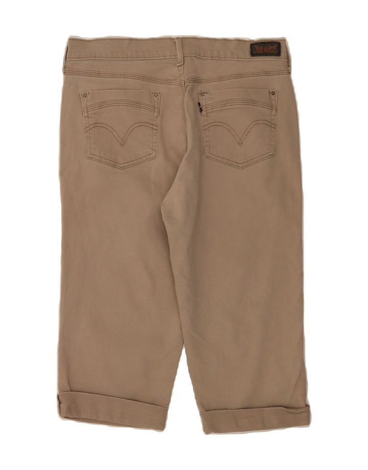 LEVI'S Womens Capri Jeans US 10 Large W30 L17 Beige Cotton Vintage Levi's and Second-Hand Levi's from Messina Hembry 