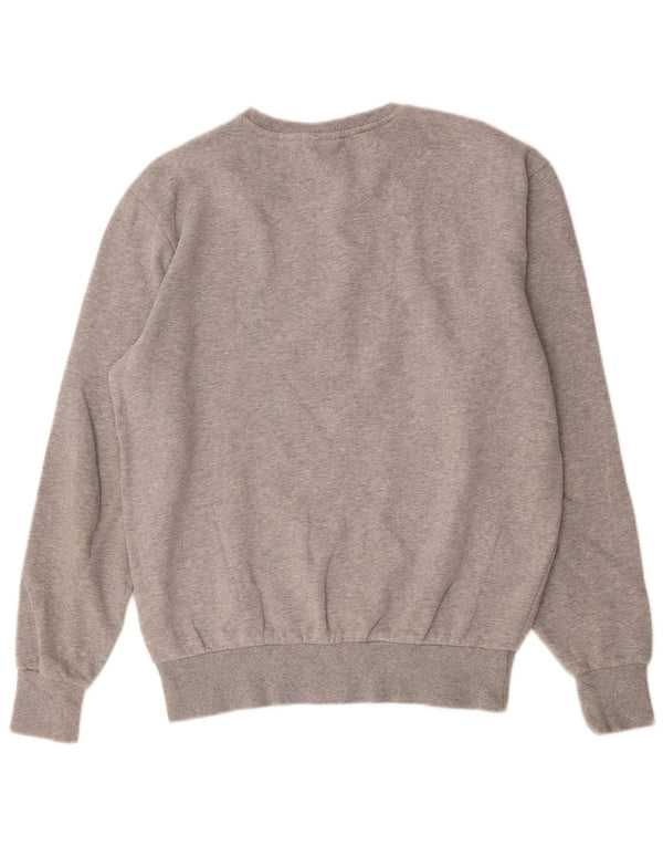 Ellesse Mens Sweatshirt Jumper Medium Grey Cotton