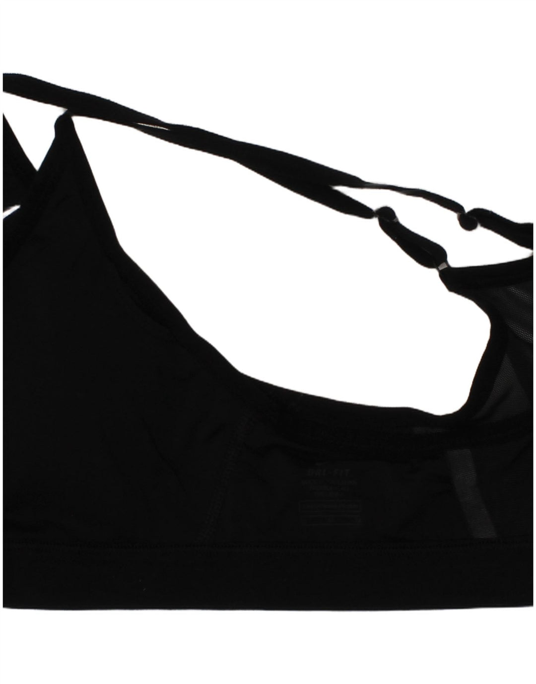 Nike Womens Dri Fit Sport Bra Top Medium Black Sports