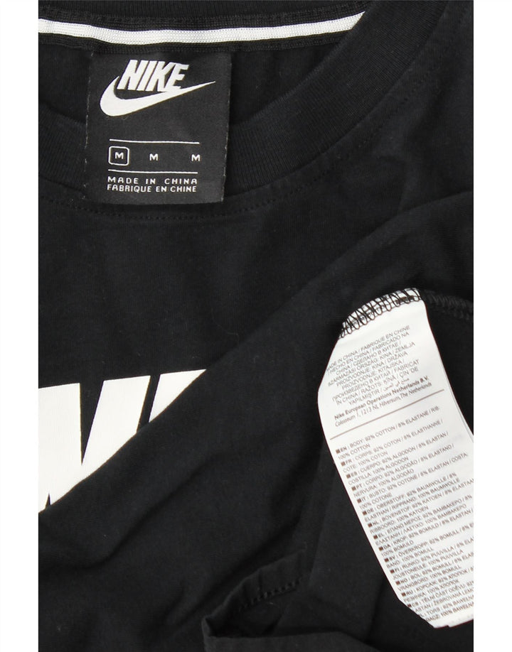 Nike Body gráfico para mujer UK 12 Medium Negro Algodón