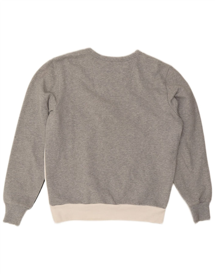 G-STAR Hombre Sudadera con gráfico tipo jersey Gris medio Poliéster con bloques de color