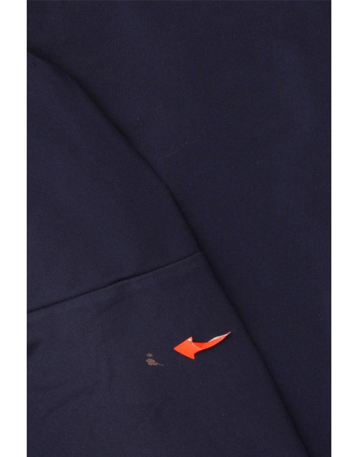 Puma Mens Graphic Tracksuit Top Jacket XL Navy Blue Colourblock