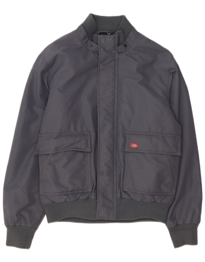 Мужская куртка-бомбер Dickies UK 40, большая серая, полиамид