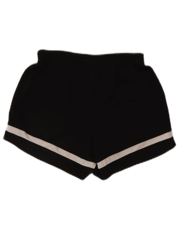 Nike Short de sport Dri Fit pour femme UK 8 Small Noir Colorblock Polyester