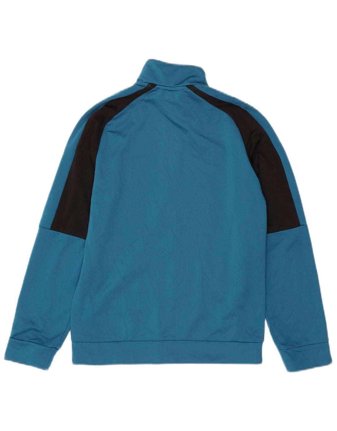 Puma Boys Graphic Tracksuit Top Jacket 11-12 Years Blue Colourblock