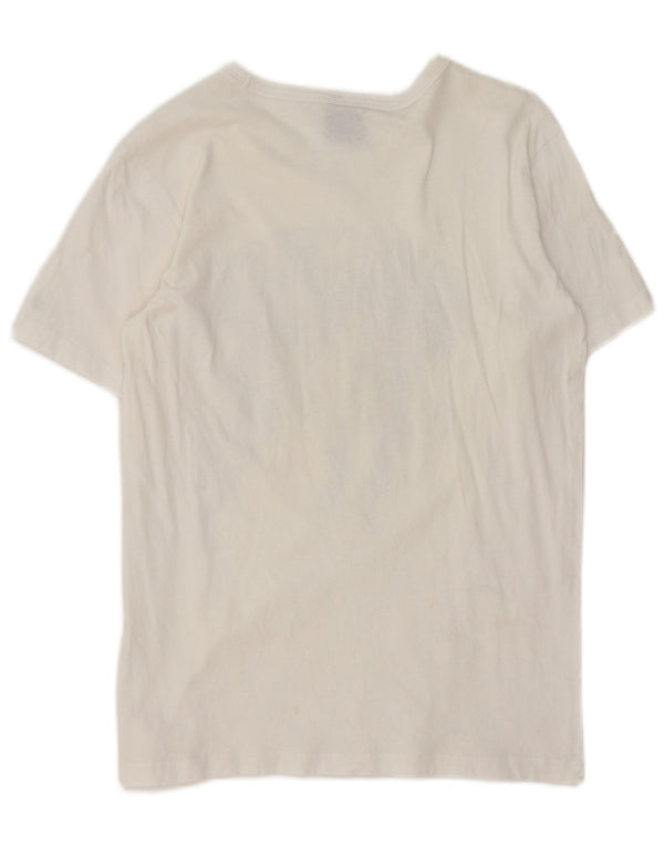 Champion Boys Graphic T-Shirt Top 13-14 Years XL White Cotton