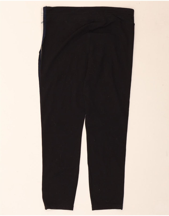 J. Crew Womens Tracksuit Trousers UK 16 Large  Black Nylon