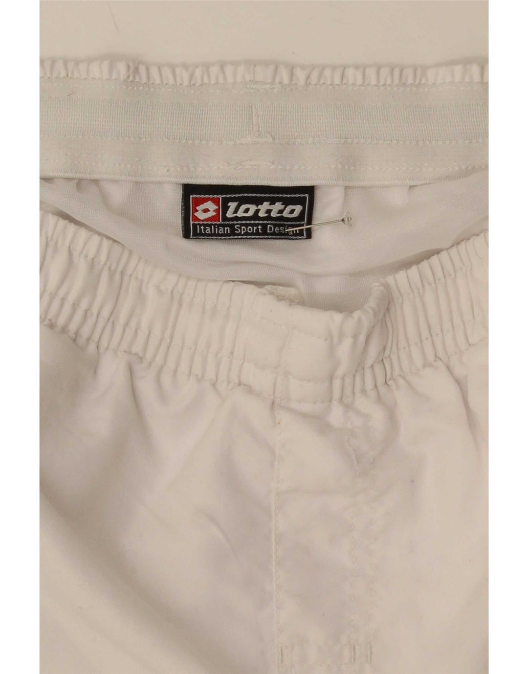 Lotto Herren-Sportshorts mit Grafik, Mittelweiß, Farbblock