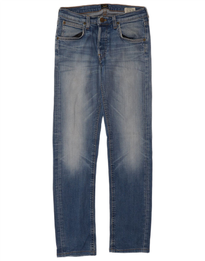 Lee Femme Daren Jean Droit W28 L32 Bleu Coton
