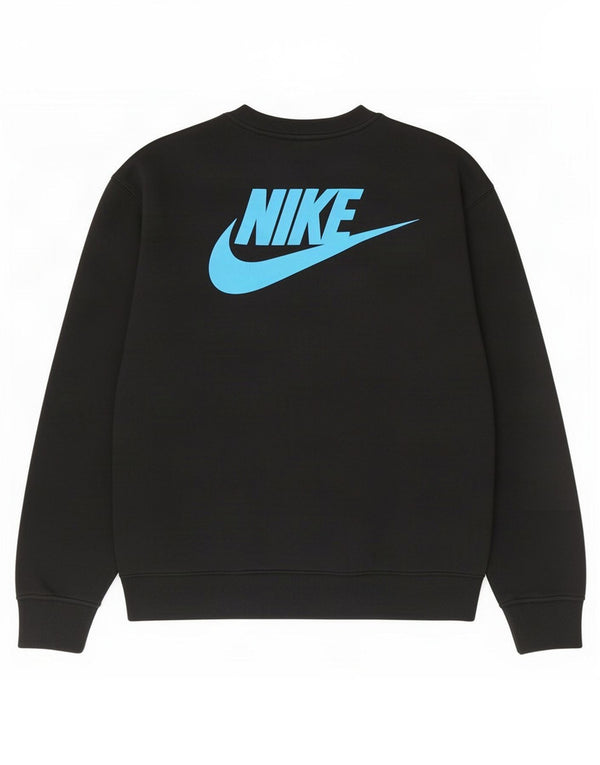 Nike Sweat-shirt graphique en coton noir moyen pour homme