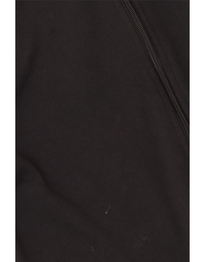 Giacca Top della Tuta da Ragazzo Adidas 13-14 Anni in Cotone Nero