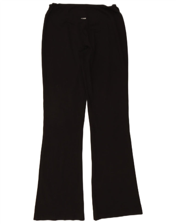 Puma Womens Flare Tracksuit Trousers UK 14 Large Black