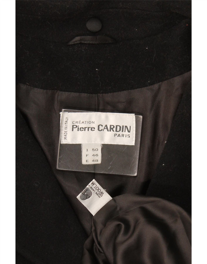 Женское пальто оверсайз Pierre Cardin IT 50 XL, черное, шерсть