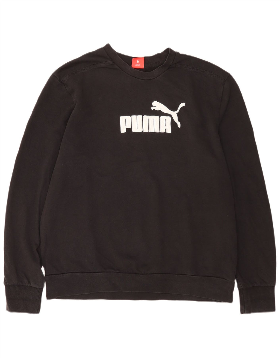Puma Herre Grafisk Sweatshirt Jumper 2XL Sort Bomuld