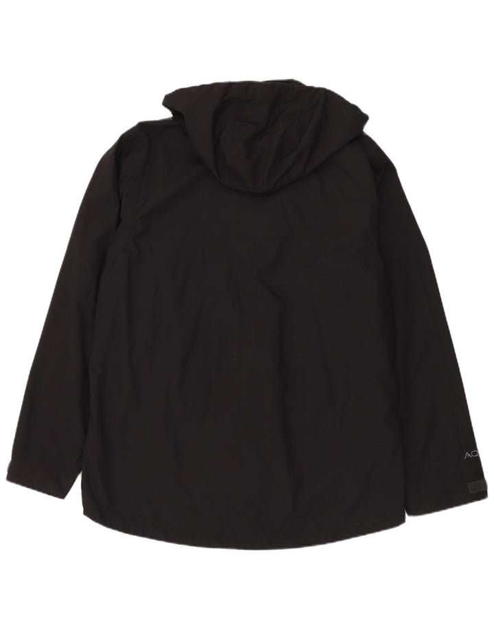 Berghaus Mens Hooded Rain Jacket UK 40 Large Black Polyamide