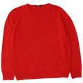 Marks & Spencer Dame sweater med rund hals DK 14 Medium Rød Akryl