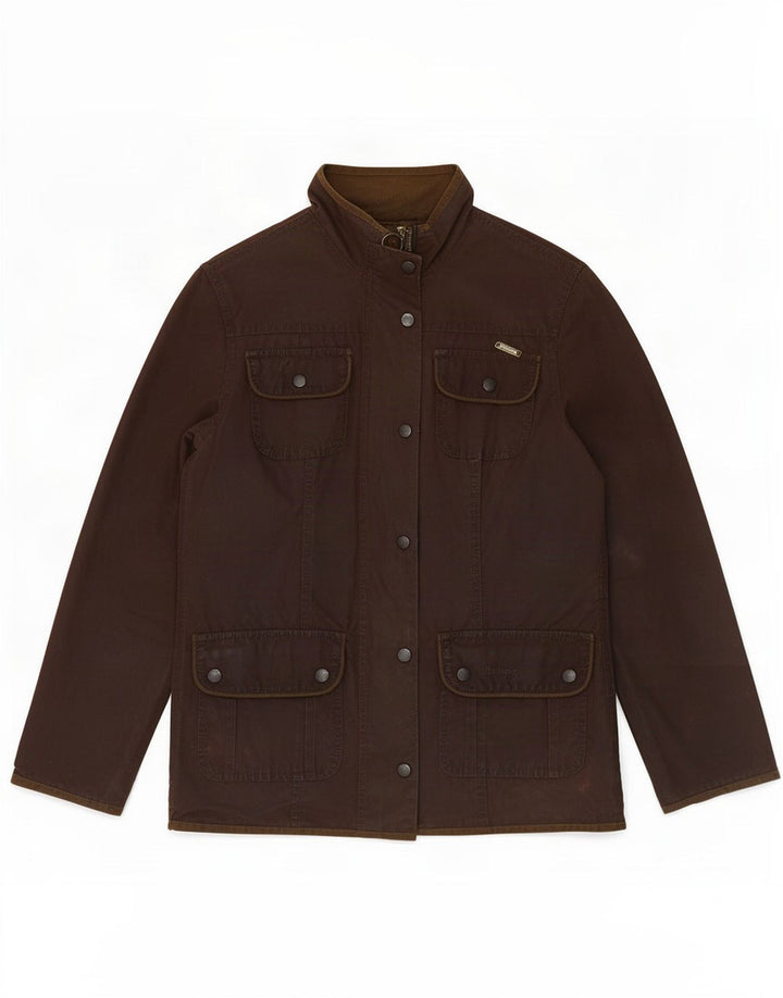 Barbour Chaqueta de algodón encerado para mujer Reino Unido 10 Small Brown